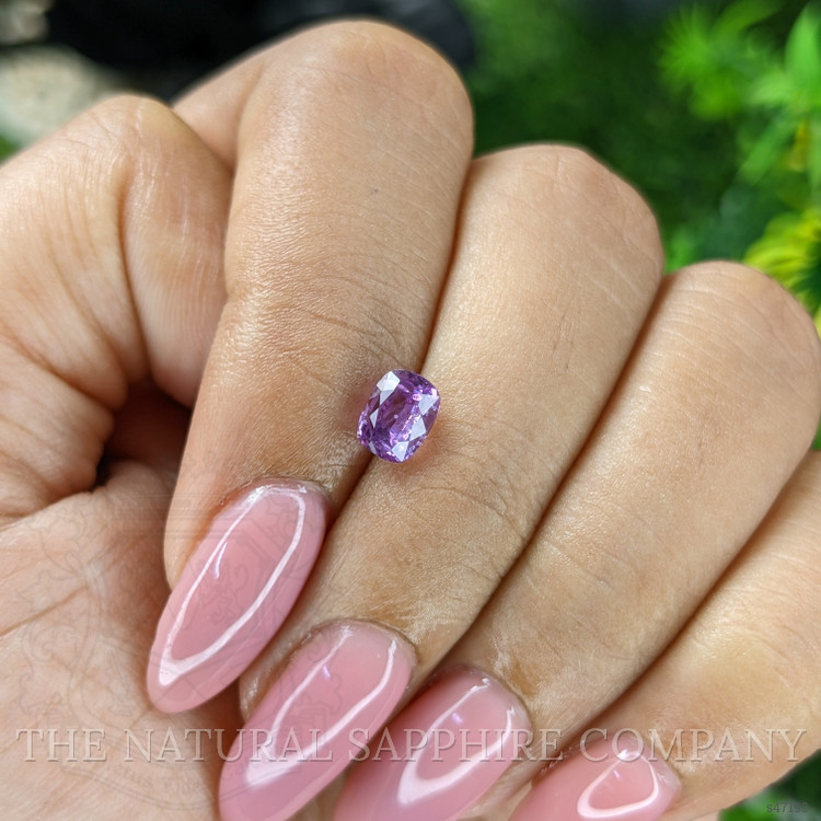 1.13 Ct. Pinkish Purple Sapphire from Ceylon (Sri Lanka)