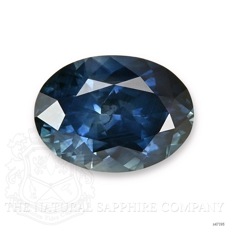 1.20 Ct. Greenish Blue Sapphire from Montana