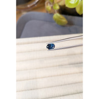 1.20 Ct. Greenish Blue Sapphire from Montana Life Style