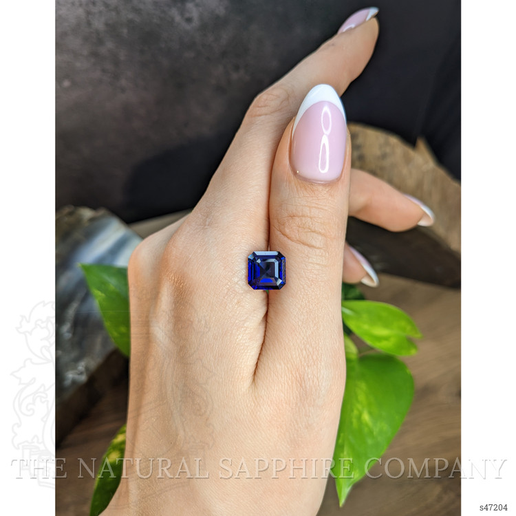 5.04 Ct. Blue Sapphire from Ceylon (Sri Lanka)