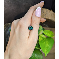 5.01 Ct. Green Sapphire from Madagascar Life Style
