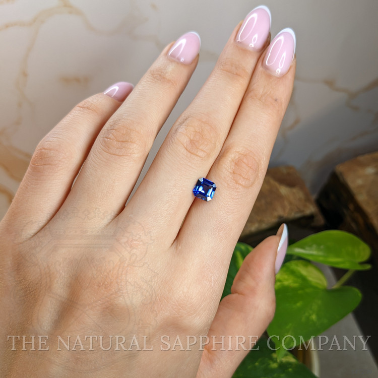 1.68 Ct. Blue Sapphire from Ceylon (Sri Lanka)