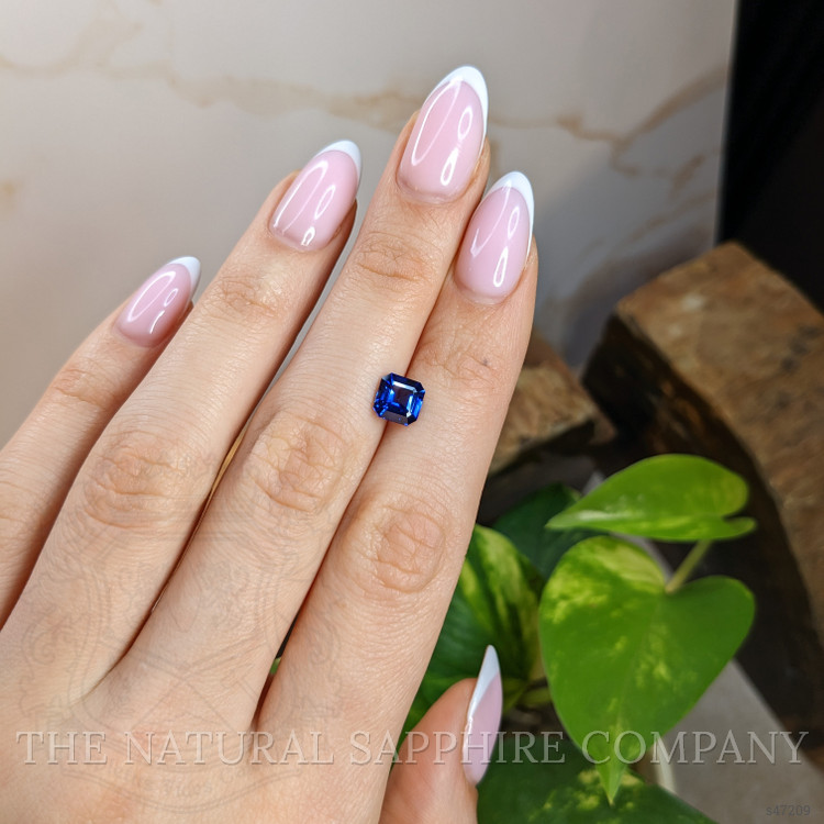 1.68 Ct. Blue Sapphire from Ceylon (Sri Lanka)