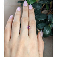 2.03 Ct. Pink Sapphire from Madagascar Life Style
