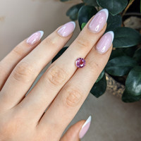 2.03 Ct. Pink Sapphire from Madagascar Life Style