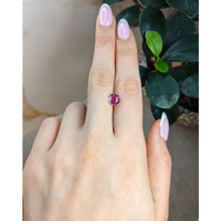 2.03 Ct. Pink Sapphire from Madagascar Life Style