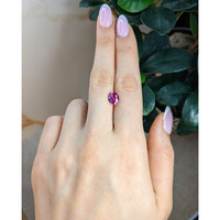 2.05 Ct. Pink Sapphire from Madagascar Life Style