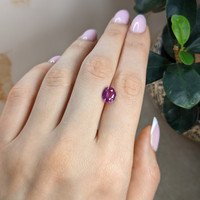 2.05 Ct. Pink Sapphire from Madagascar Life Style