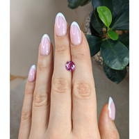 2.05 Ct. Pink Sapphire from Madagascar Life Style