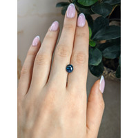 3.33 Ct. Greenish Blue Sapphire from Montana Life Style