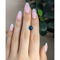 3.33 Ct. Greenish Blue Sapphire from Montana Life Style