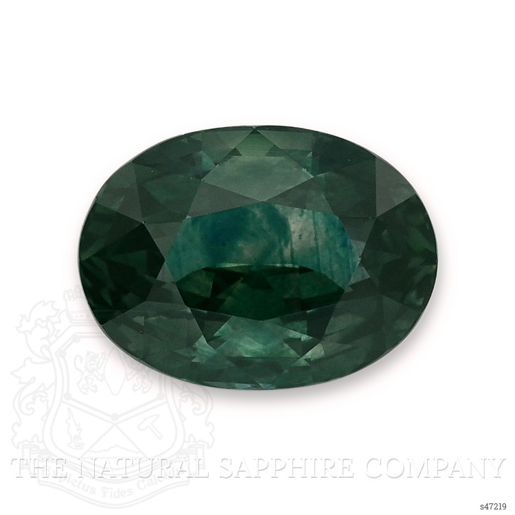 4.02 Ct. Bluish Green Sapphire from Montana