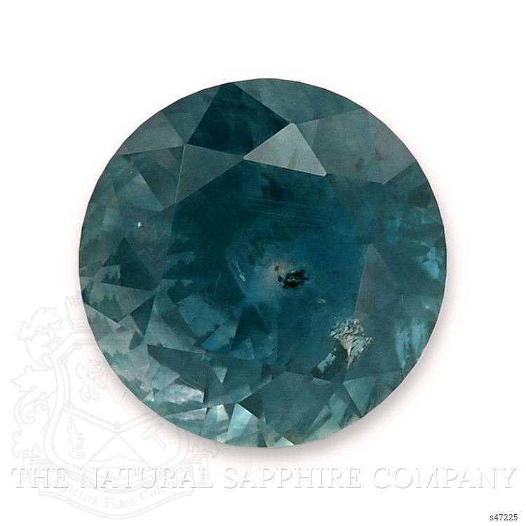 2.39 Ct. Greenish Blue Sapphire from Montana