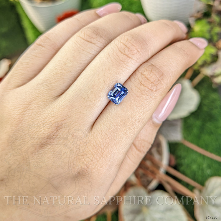 2.68 Ct. Blue Sapphire from Ceylon (Sri Lanka)