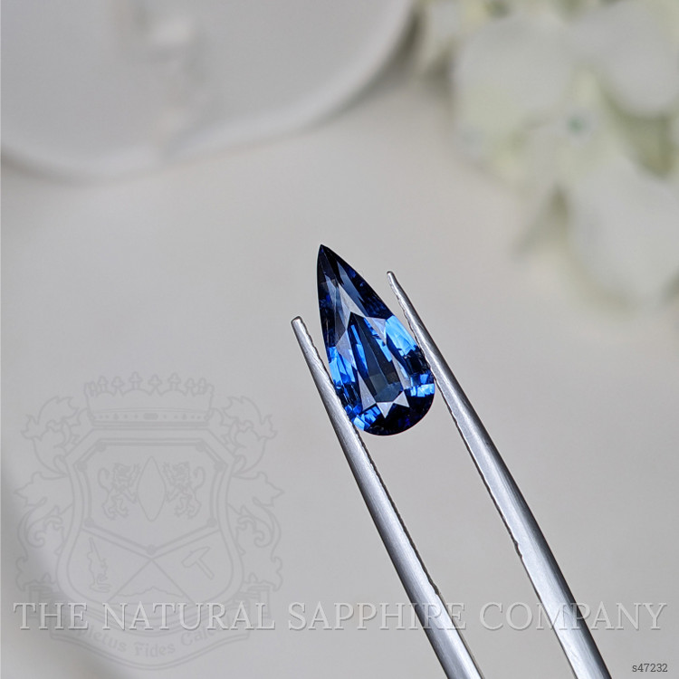 3.11 Ct. Blue Sapphire from Ceylon (Sri Lanka)