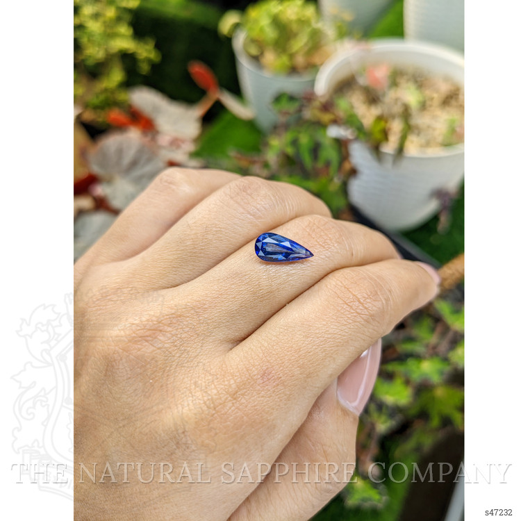 3.11 Ct. Blue Sapphire from Ceylon (Sri Lanka)