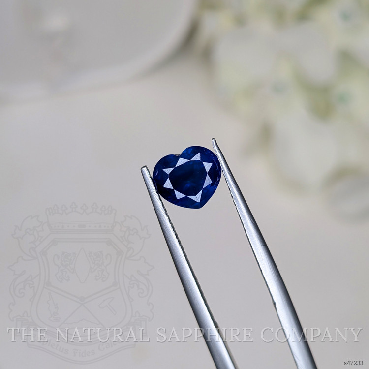 1.98 Ct. Blue Sapphire from Ceylon (Sri Lanka)