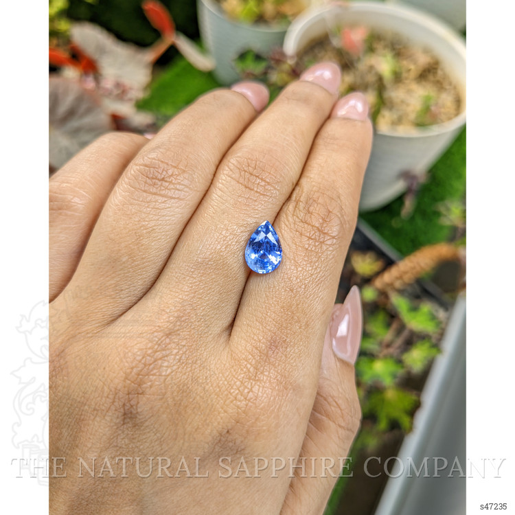 2.70 Ct. Blue Sapphire from Ceylon (Sri Lanka)