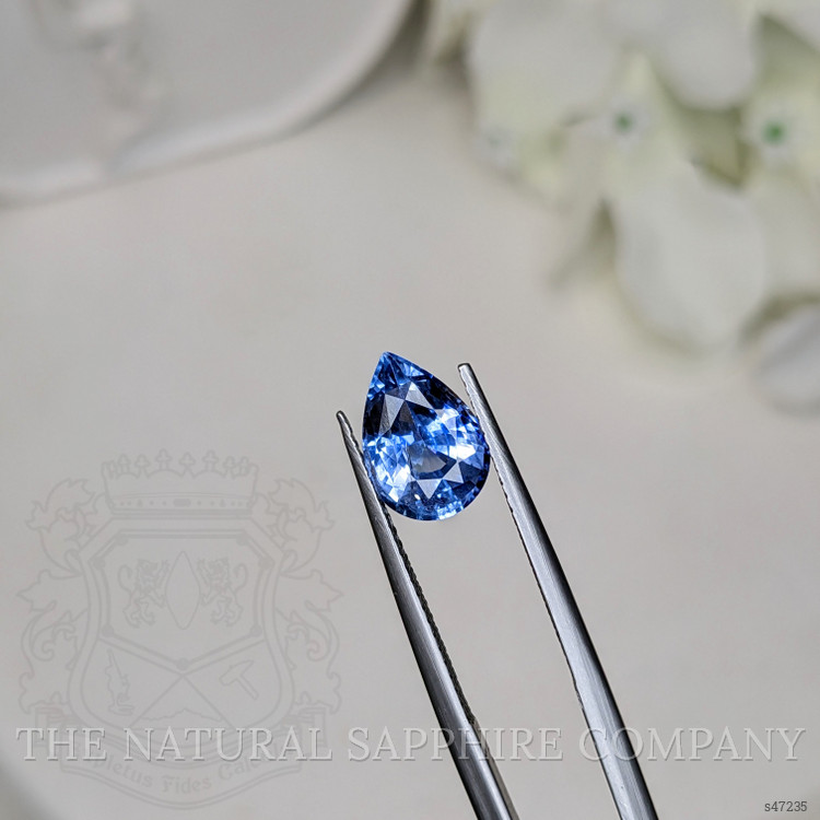 2.70 Ct. Blue Sapphire from Ceylon (Sri Lanka)