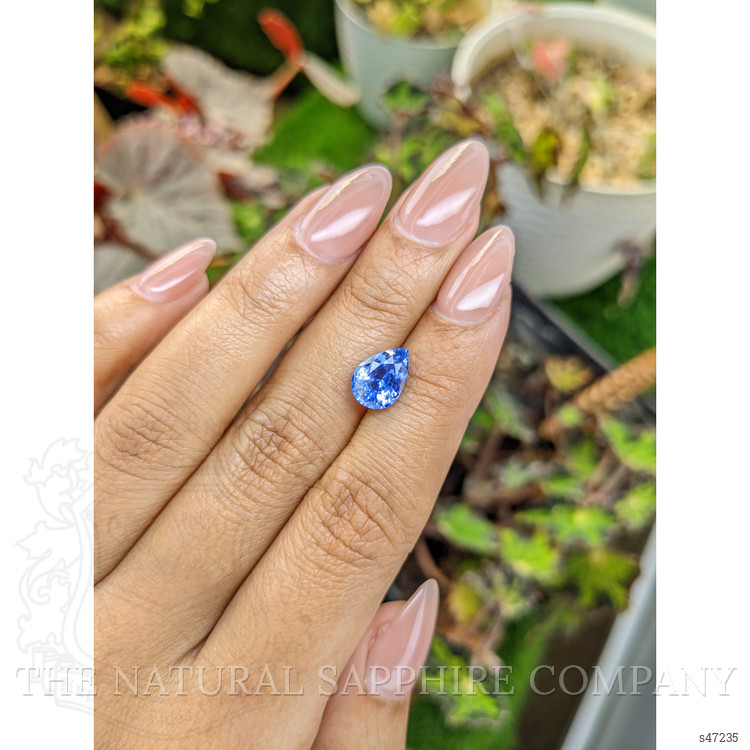 2.70 Ct. Blue Sapphire from Ceylon (Sri Lanka)