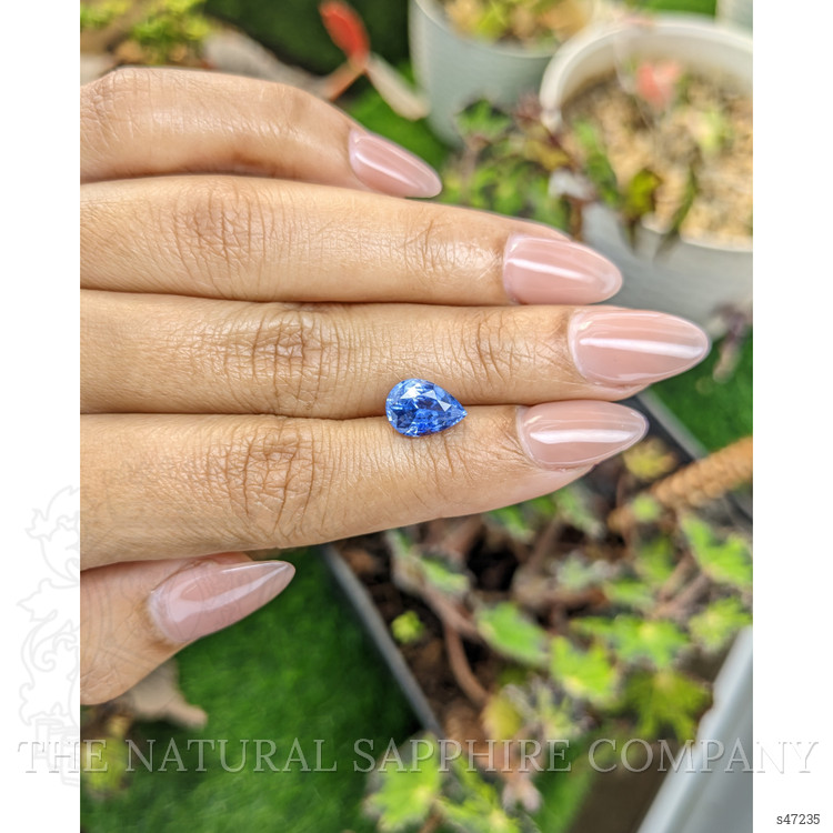 2.70 Ct. Blue Sapphire from Ceylon (Sri Lanka)