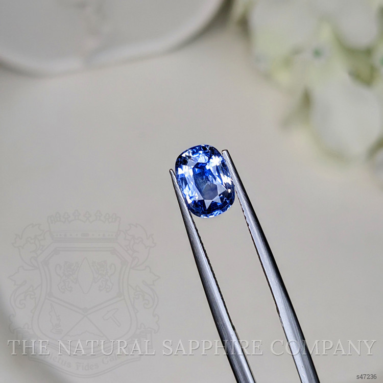 1.97 Ct. Blue Sapphire from Ceylon (Sri Lanka)