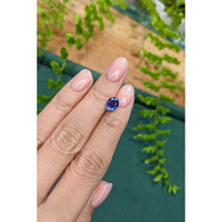 1.43 Ct. Blue Sapphire from Ceylon (Sri Lanka) Life Style
