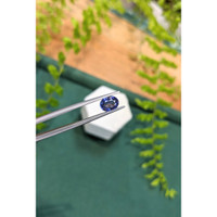 1.43 Ct. Blue Sapphire from Ceylon (Sri Lanka) Life Style
