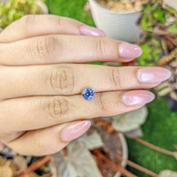 1.35 Ct. Blue Sapphire from Ceylon (Sri Lanka) Life Style