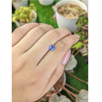 1.09 Ct. Blue Sapphire from Ceylon (Sri Lanka) Life Style