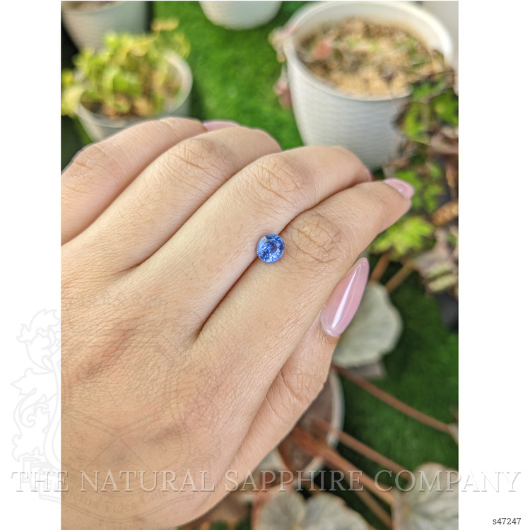 1.09 Ct. Blue Sapphire from Ceylon (Sri Lanka)