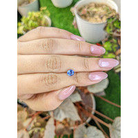 1.09 Ct. Blue Sapphire from Ceylon (Sri Lanka) Life Style