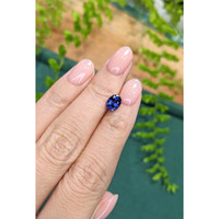 1.56 Ct. Blue Sapphire from Ceylon (Sri Lanka) Life Style