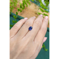 1.56 Ct. Blue Sapphire from Ceylon (Sri Lanka) Life Style