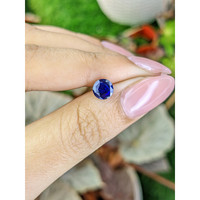 1.36 Ct. Blue Sapphire from Ceylon (Sri Lanka) Life Style