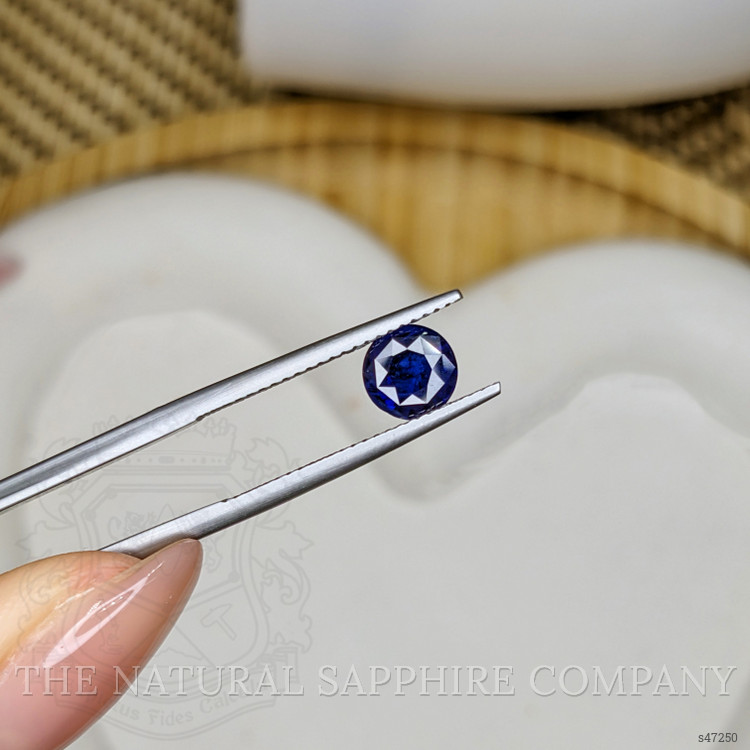 1.36 Ct. Blue Sapphire from Ceylon (Sri Lanka)