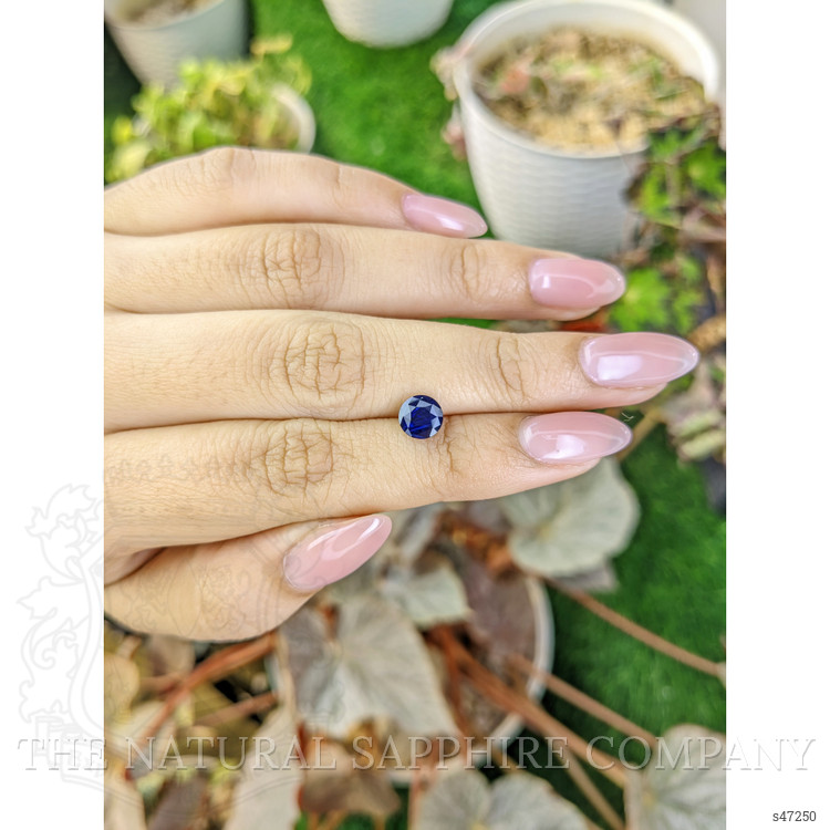 1.36 Ct. Blue Sapphire from Ceylon (Sri Lanka)