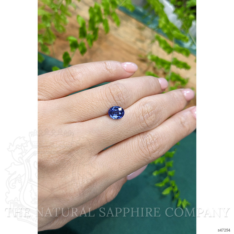 1.78 Ct. Blue Sapphire from Ceylon (Sri Lanka)