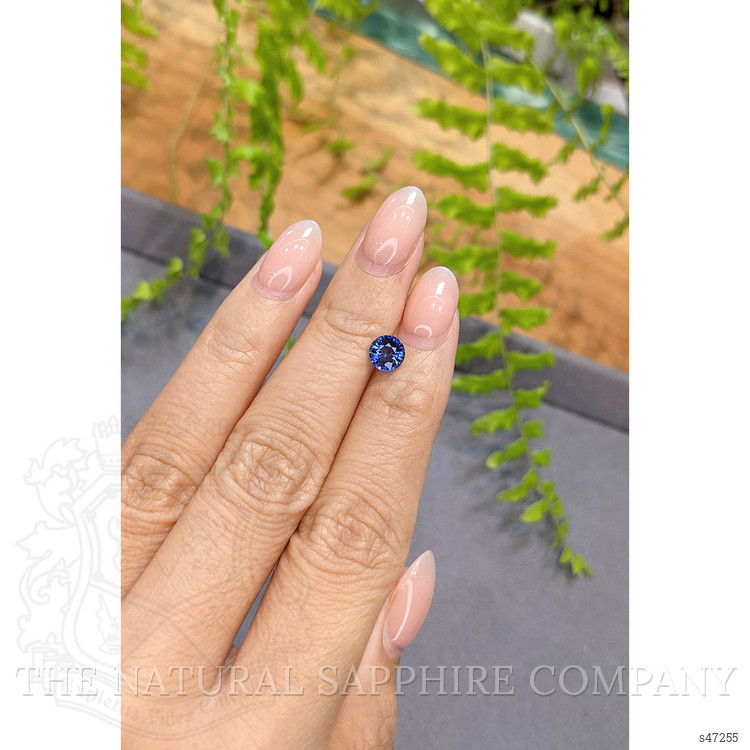 1.02 Ct. Blue Sapphire from Ceylon (Sri Lanka)