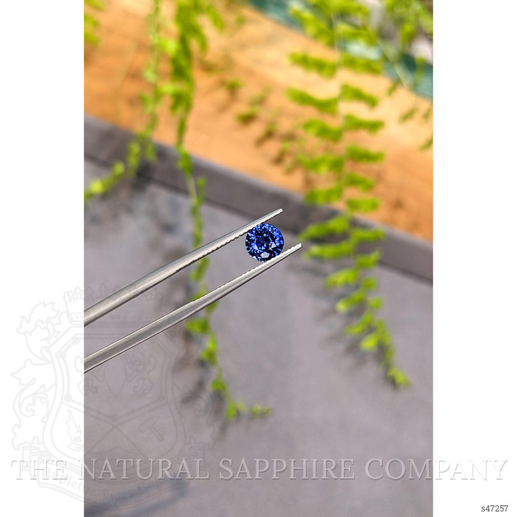 1.38 Ct. Blue Sapphire from Ceylon (Sri Lanka)