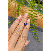 1.38 Ct. Blue Sapphire from Ceylon (Sri Lanka) Life Style