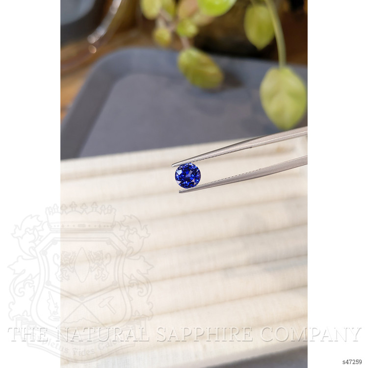 1.45 Ct. Blue Sapphire from Ceylon (Sri Lanka)