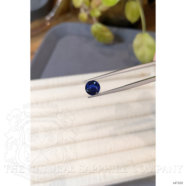 2.08 Ct. Blue Sapphire from Ceylon (Sri Lanka)