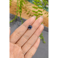2.12 Ct. Blue Sapphire from Ceylon (Sri Lanka) Life Style