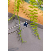 2.12 Ct. Blue Sapphire from Ceylon (Sri Lanka) Life Style