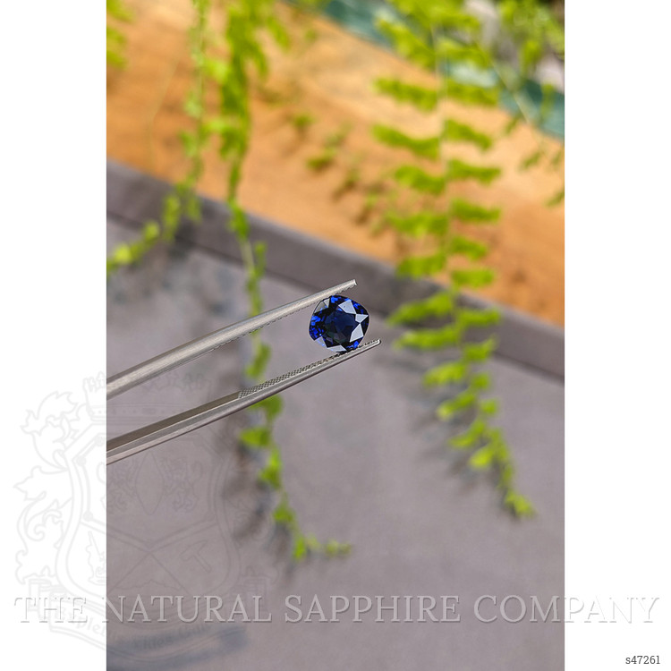 2.12 Ct. Blue Sapphire from Ceylon (Sri Lanka)