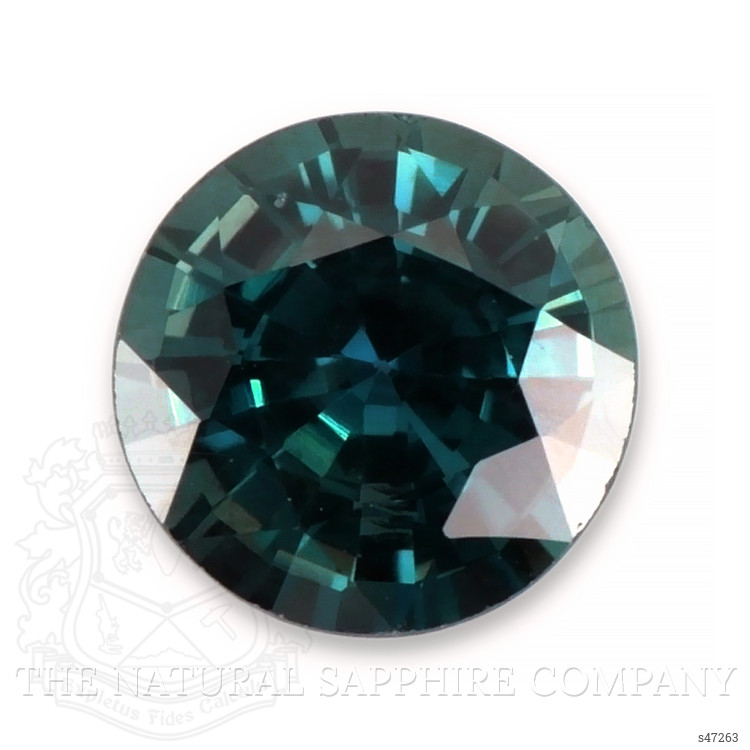 1.10 Ct. Bluish Green Sapphire from Ceylon (Sri Lanka)