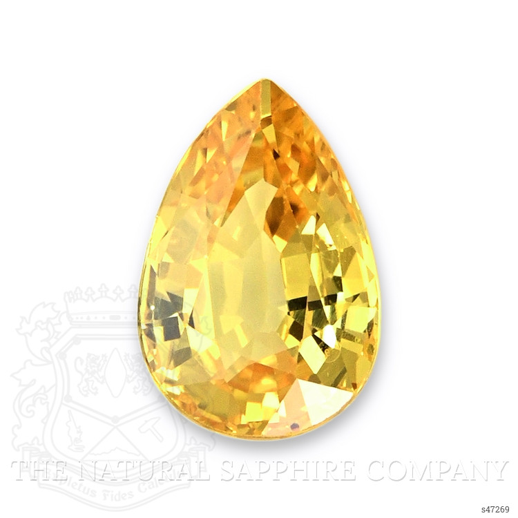 0.99 Ct. Yellow Sapphire from Ceylon (Sri Lanka)