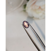1.42 Ct. Greyish Blue Star Sapphire from Ceylon (Sri Lanka) Life Style