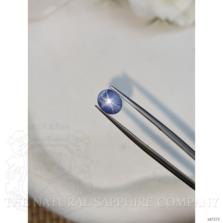 1.75 Ct. Blue Star Sapphire from Ceylon (Sri Lanka)